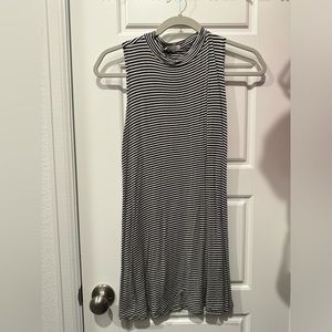 Black and white tunic